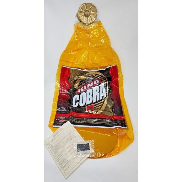 1990's Anheuser AB King Cobra Inflatable Beer Bottle Store Display U136 - Picture 1 of 8